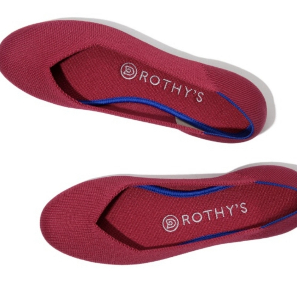Rothy's The Flat Scooter Red Sz 9.5